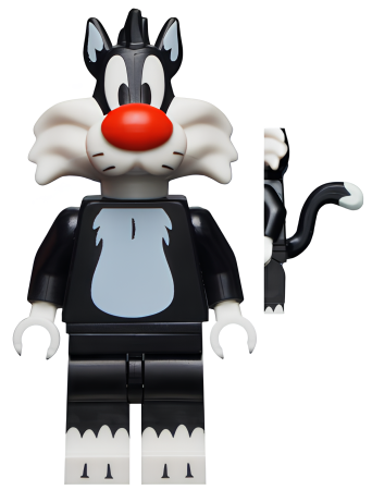 Минифигурка LEGO  Collectible Minifigures  Sylvester, Looney Tunes collt06 U